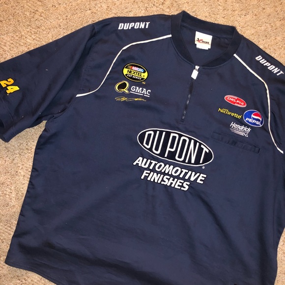 Vintage official pit crew Half Zip apparel - Picture 2 of 3